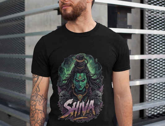 Shiva Aura T-Shirt – Spiritual Streetwear Edition